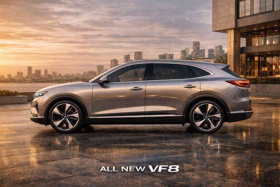 vf 8 2 VinFast VF8 2026 Hé Lộ Ngày Ra Mắt: Thiết Kế Mới Và Công Nghệ Đáng Chờ Đợi